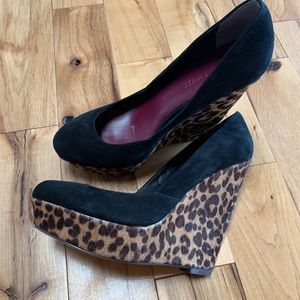Nine West Leopard Platform Shoes